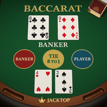 JackTop - Baccarat Table Game - Low House Edge