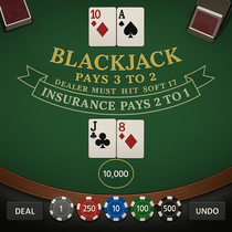 JackTop - Blackjack Table Game - Card Counting Strategy